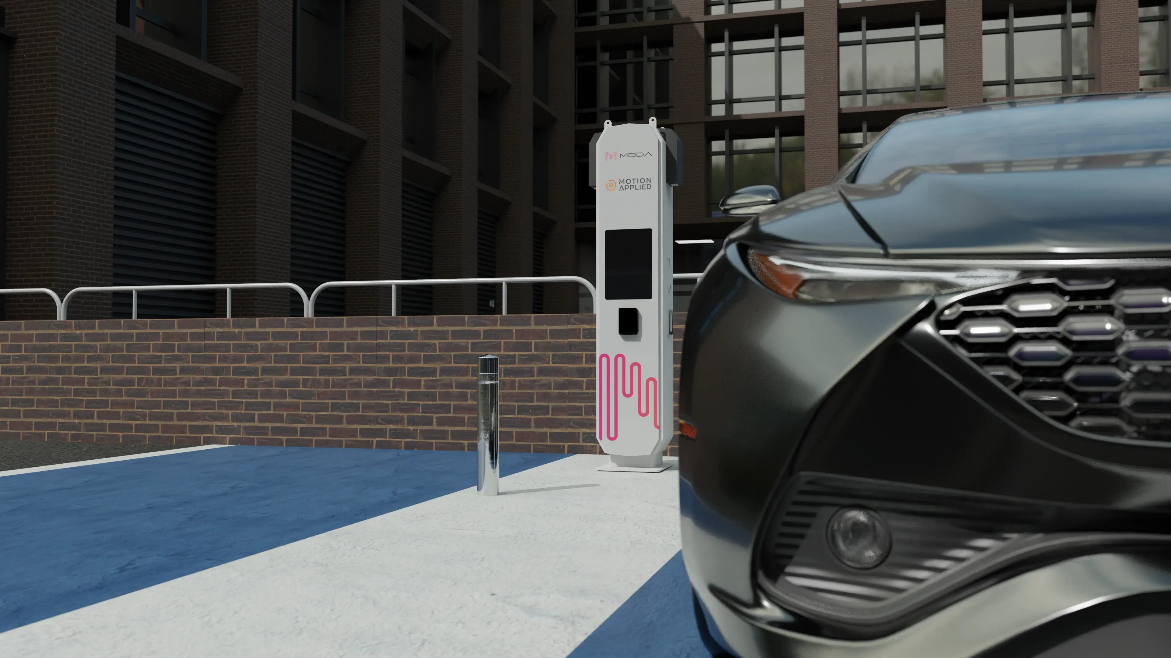 We harness advanced engineering and breakthrough thinking to deliver high-performance EV charging solutions tailored to both commercial and residential environments.   Image depicting the Charging market